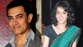 Aamir Khan\'s daughter in Saree this Diwali party!