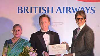 Amitabh Bachchan gets honoured by British Airways