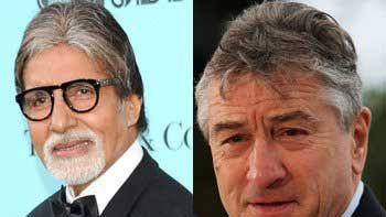 Amitabh Bachchan meets Robert Di Niro