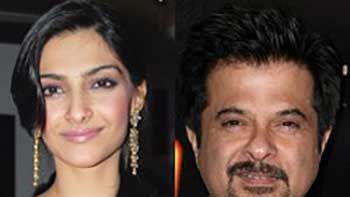 Sonam Kapoor and Anil Kapoor together in 'Bombay Talkies'