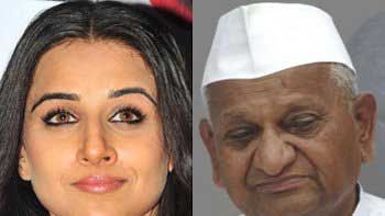 Vidya Balan and Anna Hazare to be a part of Indian Day Parade in US