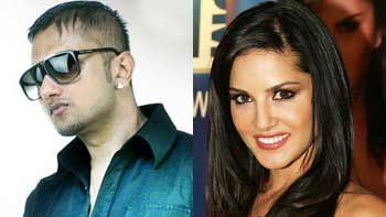 Yo Yo Honey Singh and Sunny Leone in a song video in \'Ragini MMS 2\'