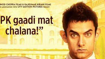 Aamir Khan promotes road safety in the latest poster of 'PK'
