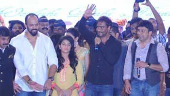 Ajay Devgn wooes the crowd at Dahi Handi celebrations