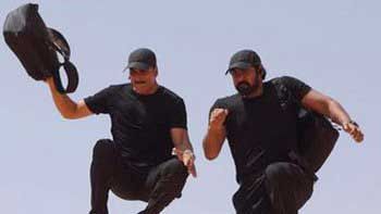 Akshay Kumar beats Rana Daggubati in arm-wrestling match