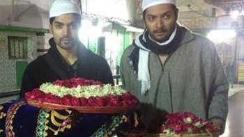 Ali Fazal and Gurmeet Choudhary visit Ajmer Shariff to seek blessings for 'Khamoshiyan - Silences Have Secrets'