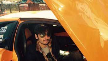 Ali Fazal promotes 'Fast and Furious 7' by participating in drag race