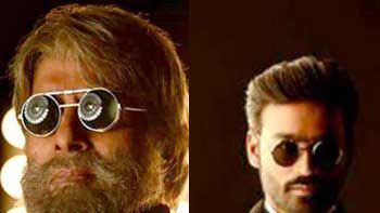 Amitabh Bachchan and Dhanush\'s look unveiled from \'Shamitabh\'