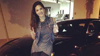 Daniel Weber gifts Maserati to Sunny Leone