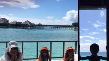 Farah Khan Having a Relaxed Time in Maldives