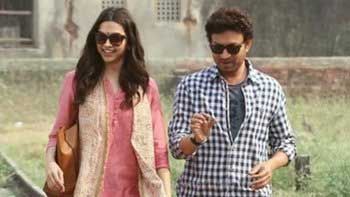 Irrfan - Deepika the pranksters on the sets of Piku