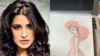Nargis Fakhri Turns Sketch Artist