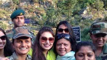 Rani Mukherjee celebrates Independence Day with Baramullah Jawans