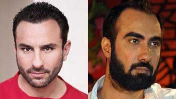 Saif Ali Khan and Ranvir Shorey miffed on the sets of 'Happy Ending'