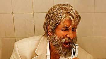 'Shamitabh' Exclusive: Amitabh Bachchan composes "Piddly" song on toilet seat!