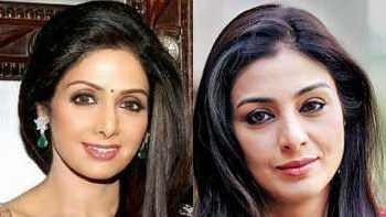 Sridevi pays a surprise visit to Tabu's house