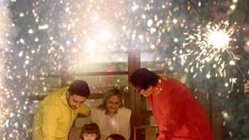 Aaradhya Bachchan's Diwali celebration