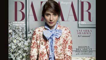 Anushka Sharma sports stunning look on cover of Harper's Bazaar India