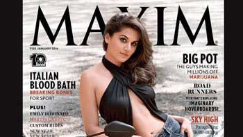 Check out Taapsee Pannu in sizzling look on the cover of Maxim India
