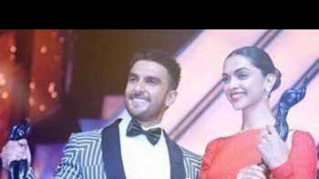 Checkout Deepika & Ranveer's lovely moment at the prestigious award night