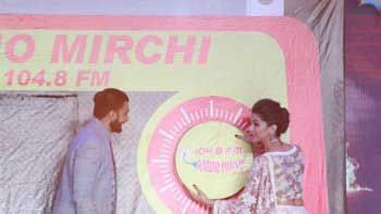 Deepika Padukone, Ranveer Singh launch Radio Mirchi Amritsar, Patiala stations
