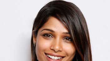 Freida Pinto co-hosts a special dinner at the World Economic Forum in Switzerland