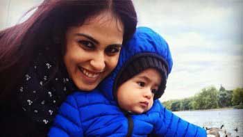 Happy Parents Riteish & Genelia share adorable pictures of little Riaan