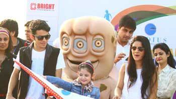 Harshaali Malhotra, Darsheel Safary had a blast at Mumbai Juniorthon