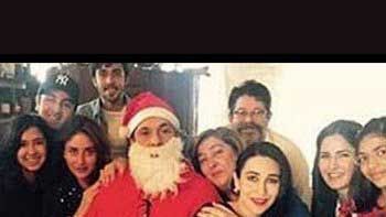 Katrina Kaif snapped at Kapoor Khaandaan's Christmas party