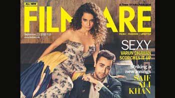 'Katti Batti Stars Sizzle on the Filmfare Cover