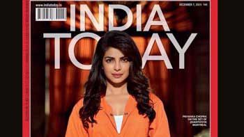 Priyanka Chopra as Alex Parrish on cover of India Today magazine
