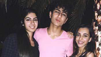 Saif Ali Khan's son poses with Sridevi's daughter and Anurag Kashyap's daughter
