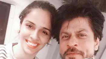 Shah Rukh Khan made Saina Nehwal's wish come true!