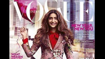 Sonam Kapoor Features On The 100th Cover Of Vogue Magazine