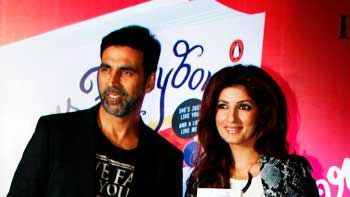 Twinkle Khanna unveils her book 'Mrs Funnybones'