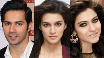 Varun & Kriti Excited To Share Screen Space With Kajol!