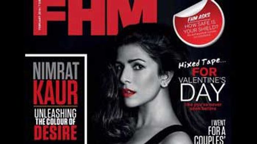 Check out Nimrat Kaur's sizzling hot look on the cover of FHM India