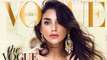 Aditi Rao Hydari is excited to feature on the cover of Vogue India!