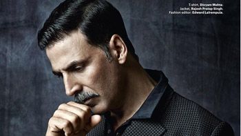 Akshay Kumar looks dapper in the latest shoot for Harper's Bazaar India
