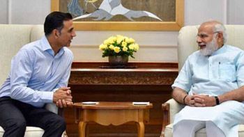 Akshay Kumar met PM Narendra Modi for Toilet: Ek Prem Katha!
