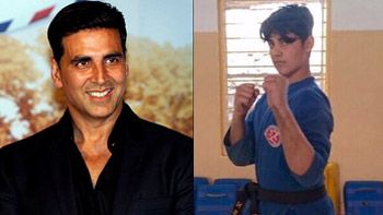 Akshay Kumar, Twinkle Khanna's son Aarav gets first degree black belt