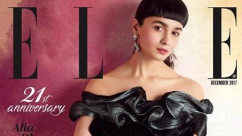 Alia Bhatt looks sleek and suave on the Elle magazine cover!