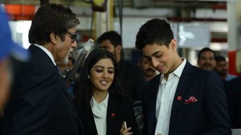 Amitabh Bachchan in mood to work at son-in-law's factory in Delhi