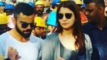 Anushka Sharma, Virat Kohli visit the site of their new house in Mumbai