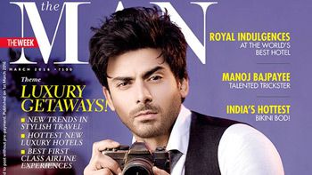 Check out Fawad Khan's dapper look on the cover of The Man