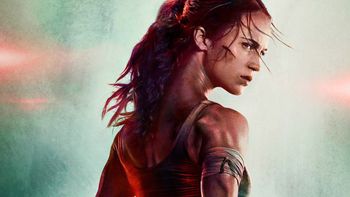 Check out the new poster of Alicia Vikander as Lara Croft in Tomb Raider!