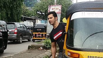 Check out Varun Dhawan's auto rickshaw promotion of Dishoom
