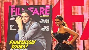 Deepika Padukone graces the cover of Filmfare Middle East