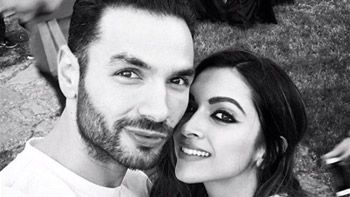 Exclusive Pictures: Deepika Padukone on the sets of Kriti-Sushant starrer Raabta!