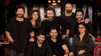 First Look of Golmaal Again star cast with Rohit Shetty shining in black!